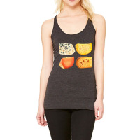 Different Types Of Cheese,cheese Pack Blue Cheese, Maasdam Racerback Tank | Artistshot