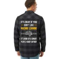 Funny Smart People 02 Machine Learning Flannel Shirt | Artistshot