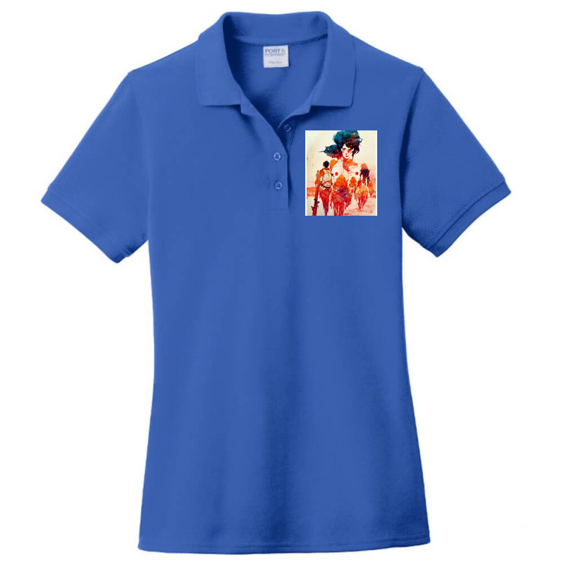 Lost Souls Ladies Polo Shirt by aivaslatzerk | Artistshot