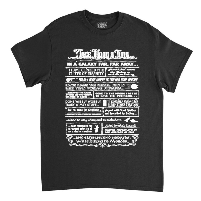 Once Upon A Time Classic T-shirt by Pinkbubbles | Artistshot