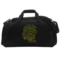 Ai. Artificial Intelligence Electrical Circuit Robot Head Active Duffel | Artistshot