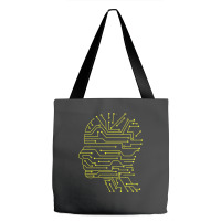 Ai. Artificial Intelligence Electrical Circuit Robot Head Tote Bags | Artistshot