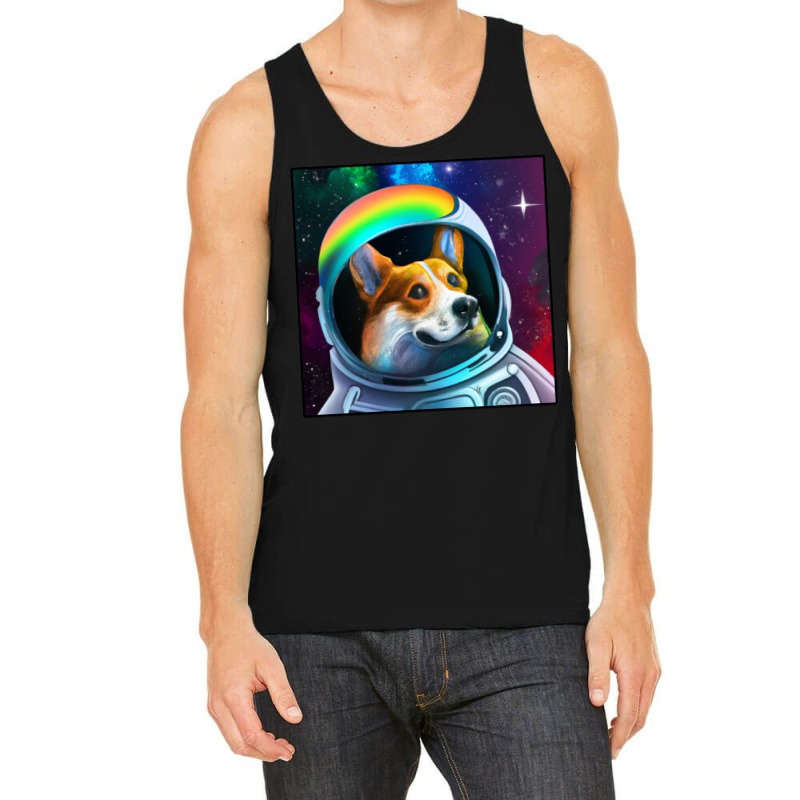 Astronaut Corgi Tank Top | Artistshot