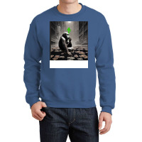 Ape On Wallstreet Crewneck Sweatshirt | Artistshot