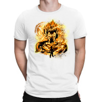 Copy Of Golden Saiyan Kaioken T-shirt | Artistshot