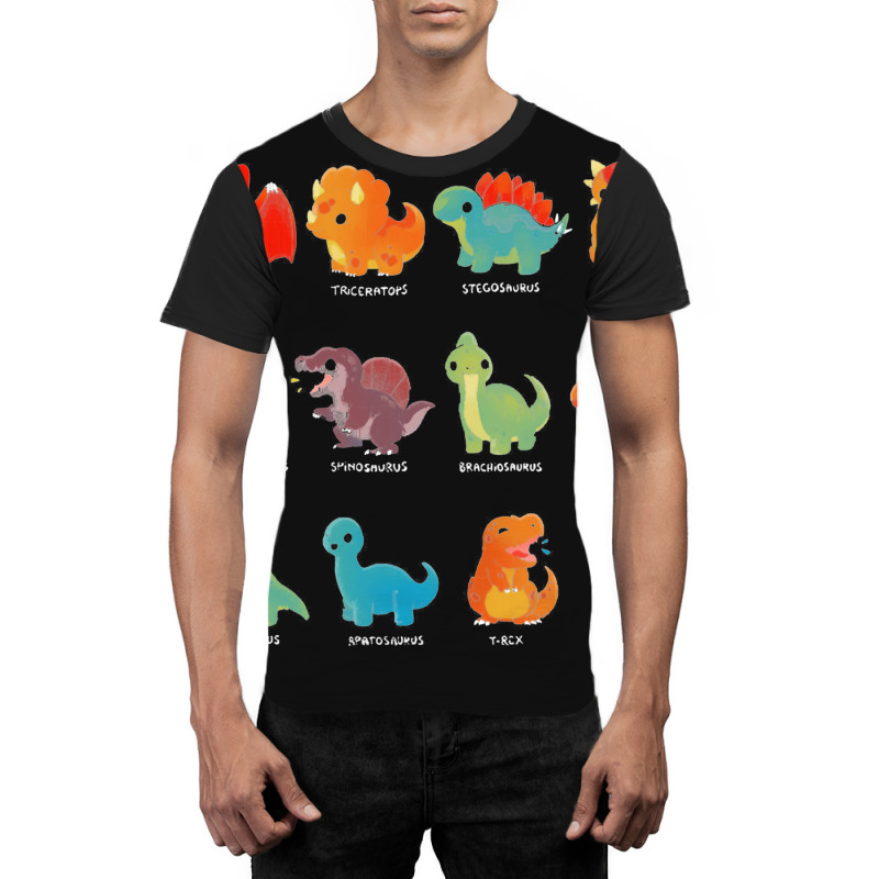 Dinosaur Graphic T-shirt | Artistshot