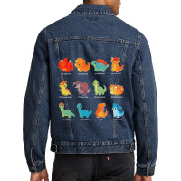 Dinosaur Men Denim Jacket | Artistshot