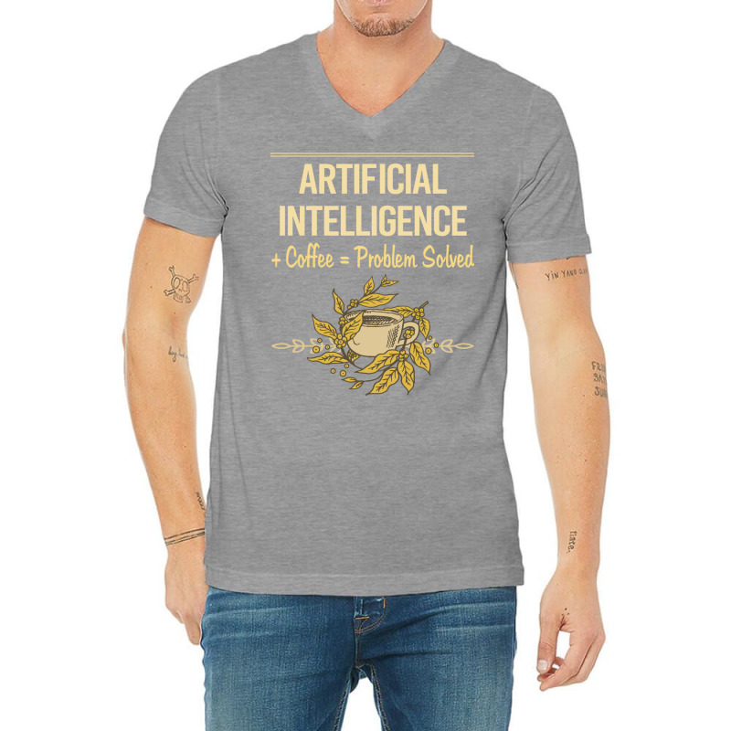 Artificial Intelligence Ai V-neck Tee | Artistshot