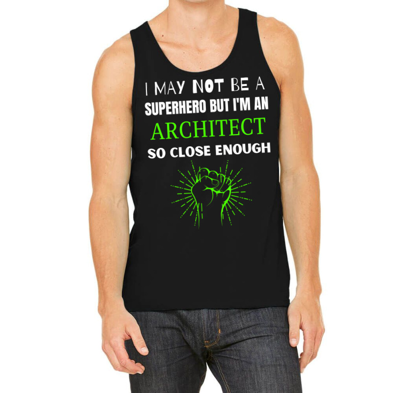 Architect Red Tank Top | Artistshot