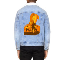 Kuwabara Of Spirit World Unisex Sherpa-lined Denim Jacket | Artistshot