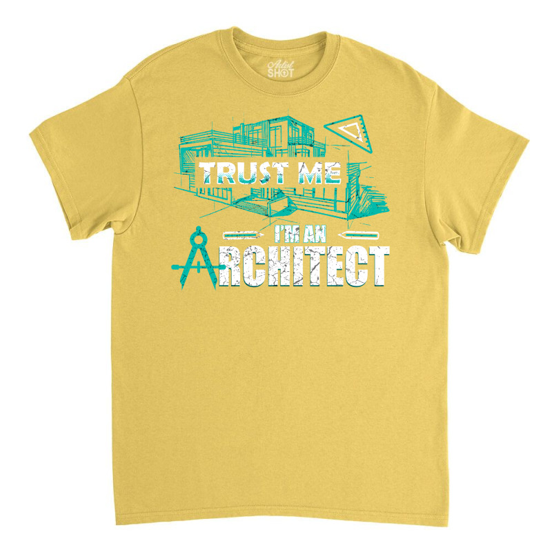 Funny Architect Yellow Classic T-shirt | Artistshot