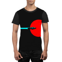 Flight Over Mars Graphic T-shirt | Artistshot