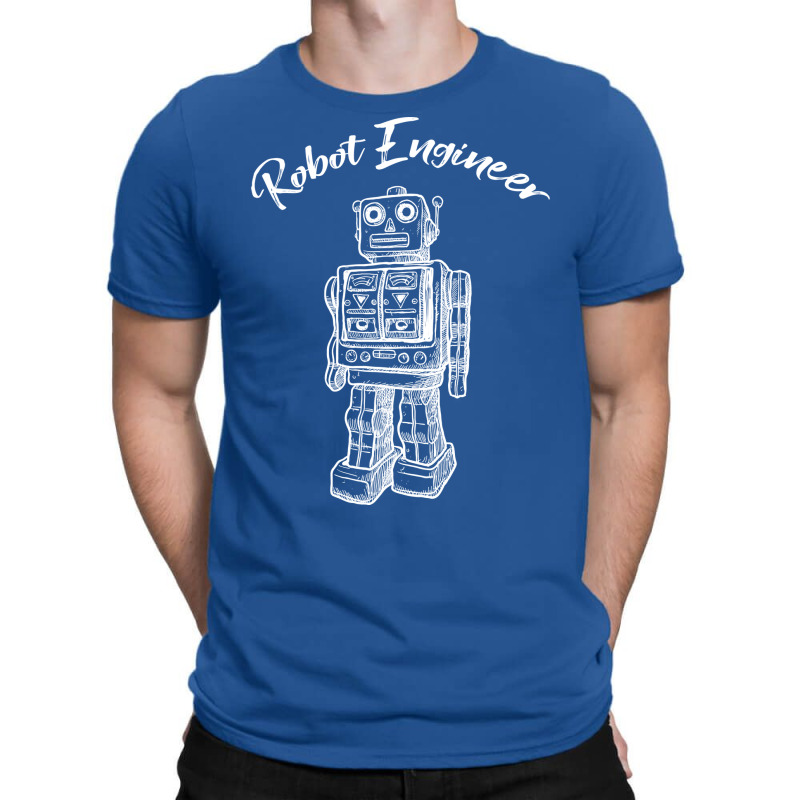 Robot Engineer Retro Robot T-Shirt by lontioilazit | Artistshot