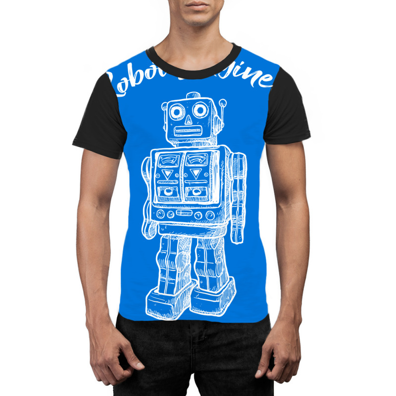 Robot Engineer Retro Robot Graphic T-shirt by lontioilazit | Artistshot