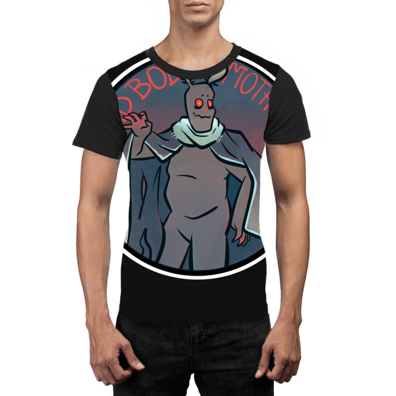 Dad Bod Mothman Graphic T-shirt by zakerincute9 | Artistshot