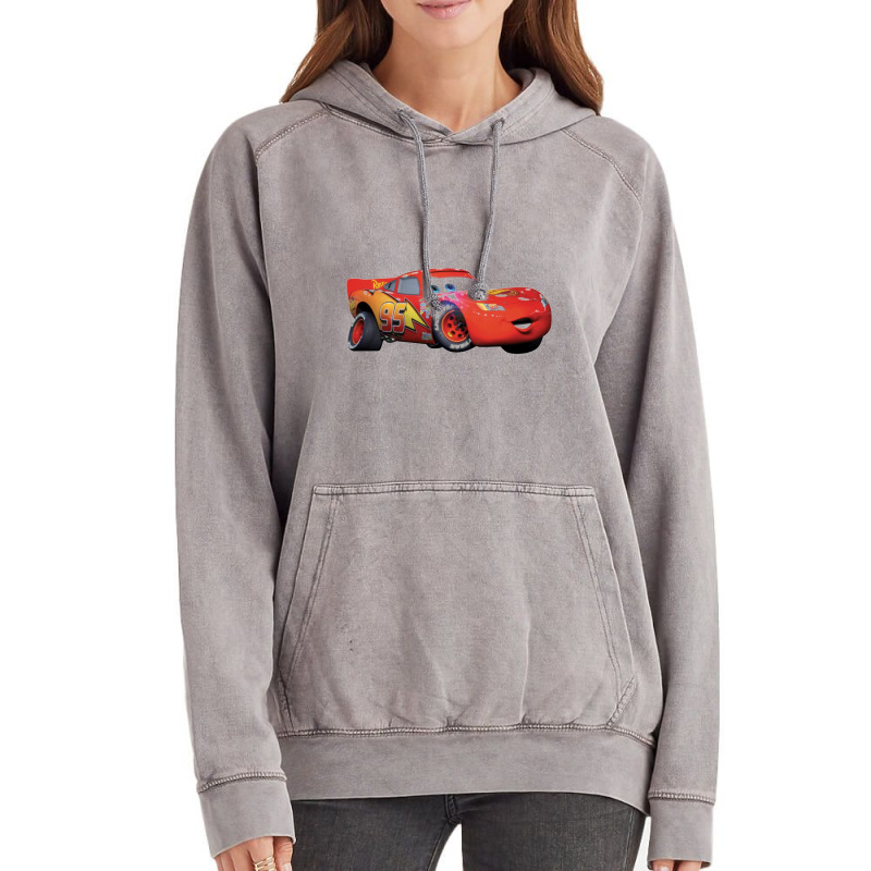 Lightning Mcqueen Vintage Hoodie by GiaMuller | Artistshot