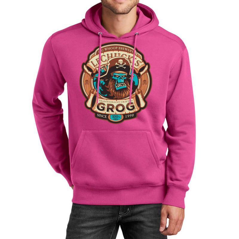 Lechuck's Grog   Craft Beer   Monkey Island   Vintage Video Game Unisex Hoodie by marzesofrad | Artistshot