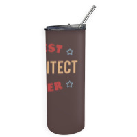 Best Architect Ever Travel Skinny Tumbler | Artistshot