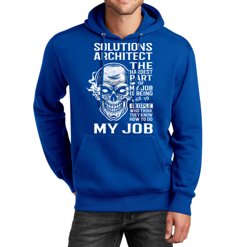 Solutions Architect T  The Hardest Part Gift 2 Item Tee Unisex Hoodie | Artistshot