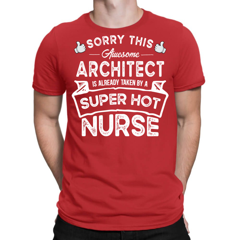 Sorry This Architect Is Taken 70s T-shirt | Artistshot