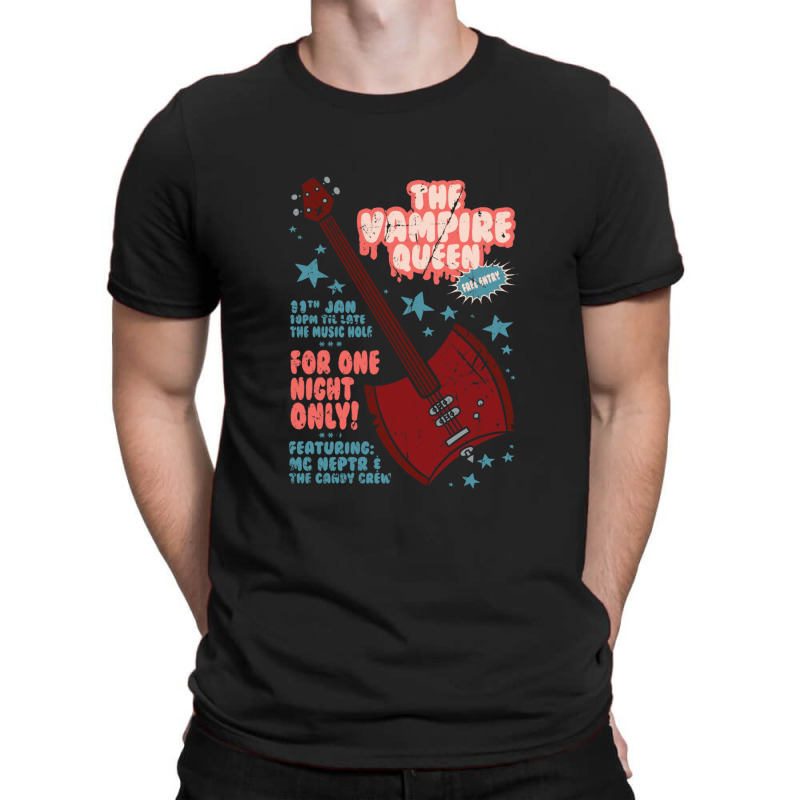  l'affiche De La Musique De La Reine Des Vampires  Par Toastmonsters T-shirt | Artistshot