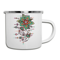 Flower Algorithm Camper Cup | Artistshot