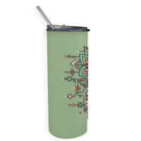 Flower Algorithm Skinny Tumbler | Artistshot