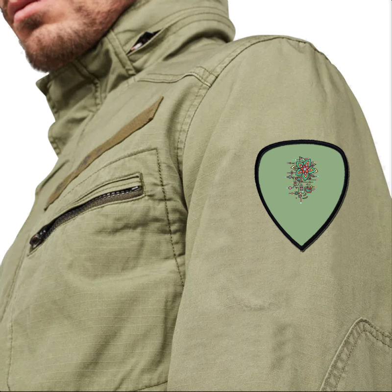 Flower Algorithm Shield S Patch | Artistshot