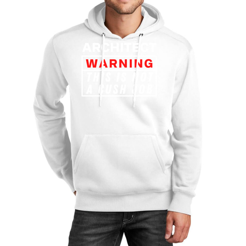 Architect Warning This Is Not A Cush Job Yellow Unisex Hoodie | Artistshot