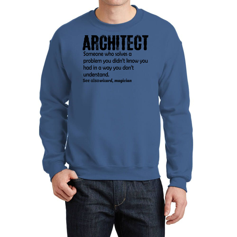 Architect Cool Crewneck Sweatshirt | Artistshot