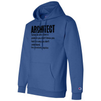 Architect Cool Champion Hoodie | Artistshot