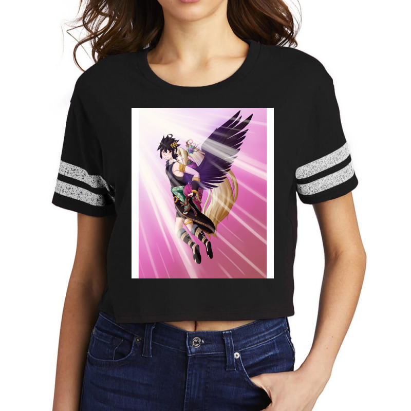 Dark Pit X Viridi Scorecard Crop Tee by zakerincute9 | Artistshot