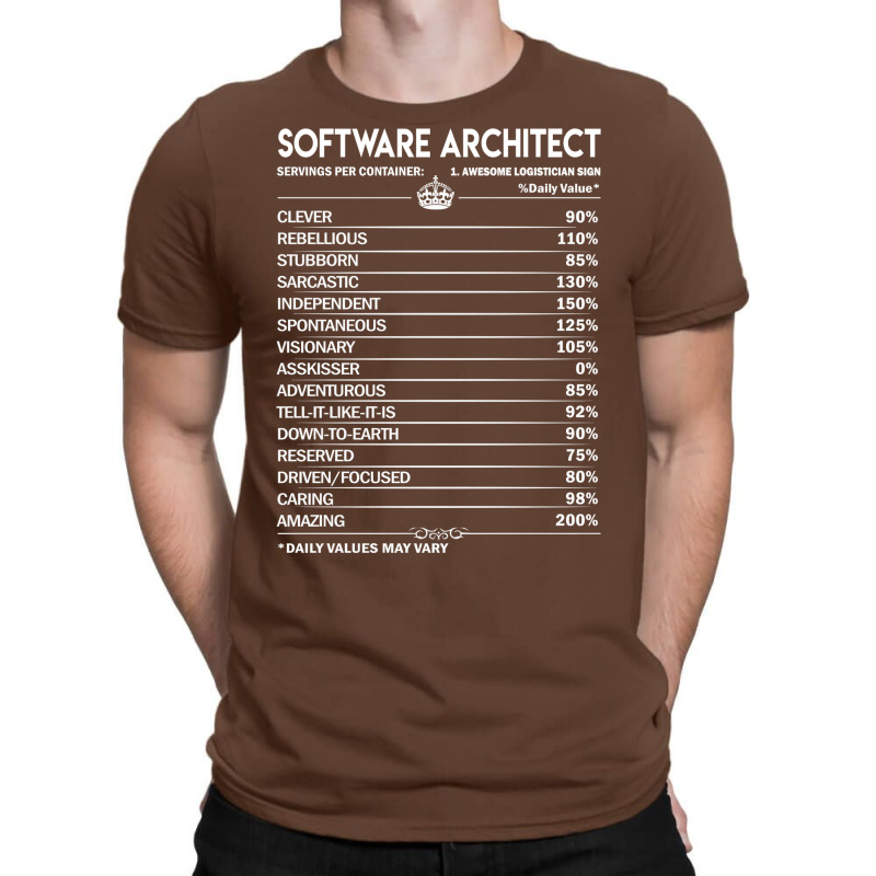 Software Architect T  Software Architect Factors Daily Gift Item Tee T-shirt | Artistshot