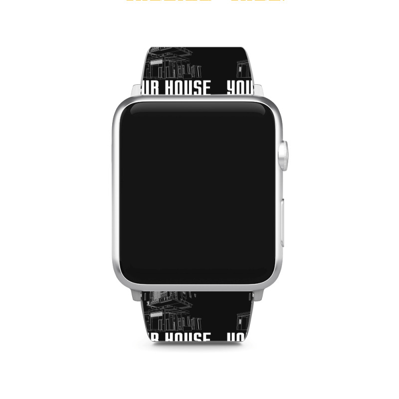 Im Silently Judging Your House Funny Architect Vintage Apple Watch Band | Artistshot