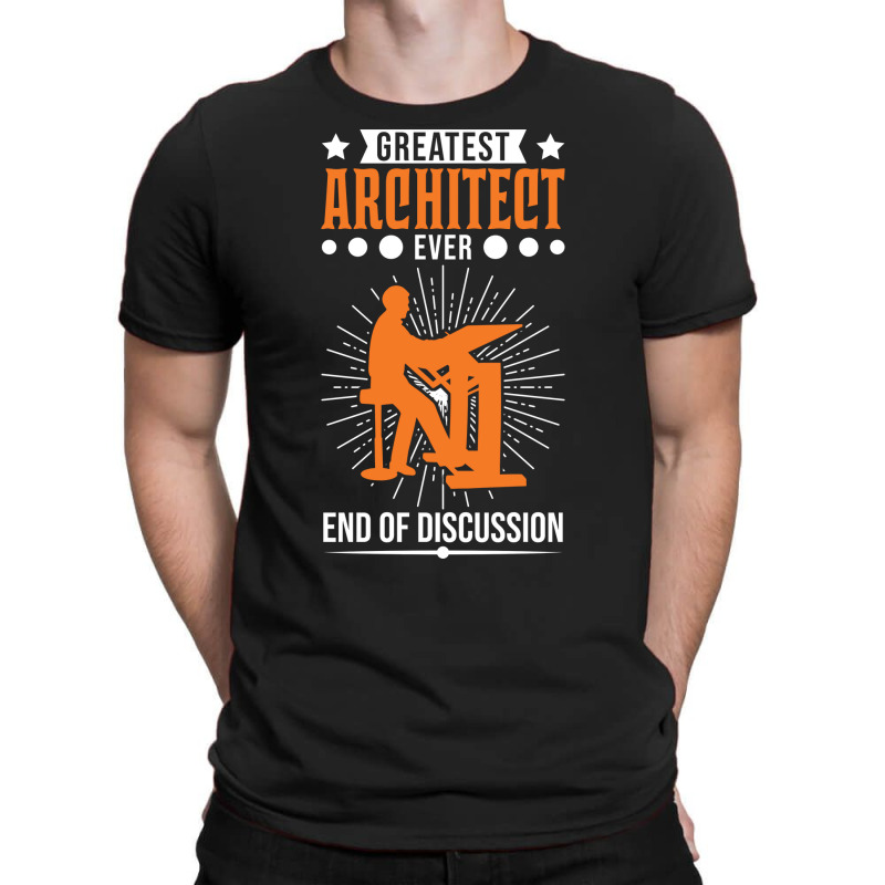 Greatest Architect Ever Red T-shirt | Artistshot