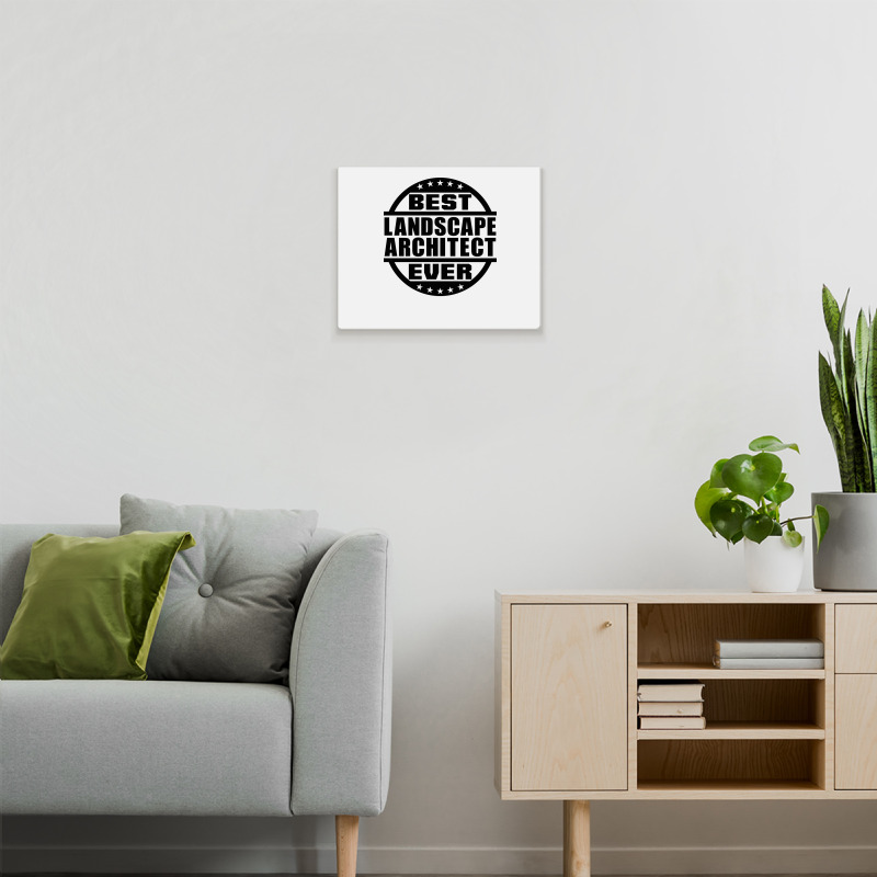 Best Landscape Architect Ever Funny Metal Print Horizontal | Artistshot