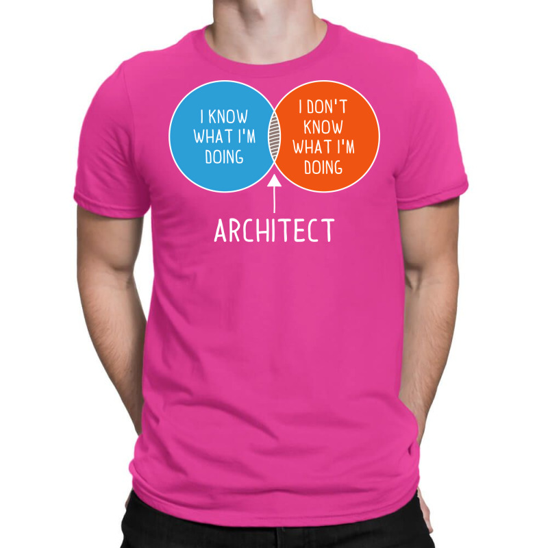 Architect I Dont Know What Im Doing Twocolor Diagram Girl T-shirt | Artistshot