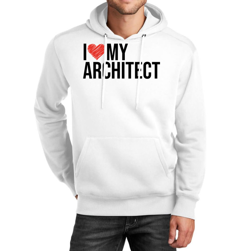 Architect Wife Husband Gifts For Her Girl Unisex Hoodie | Artistshot