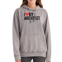 Architect Wife Husband Gifts For Her Girl Vintage Hoodie | Artistshot