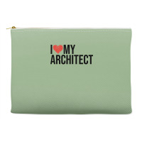 Architect Wife Husband Gifts For Her Girl Accessory Pouches | Artistshot