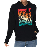 Groovy Landscape Architect Vintage Retro 60s 70s 80s Vibes Retro Lightweight Hoodie | Artistshot