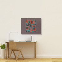 Pattern Gift Landscape Canvas Print | Artistshot