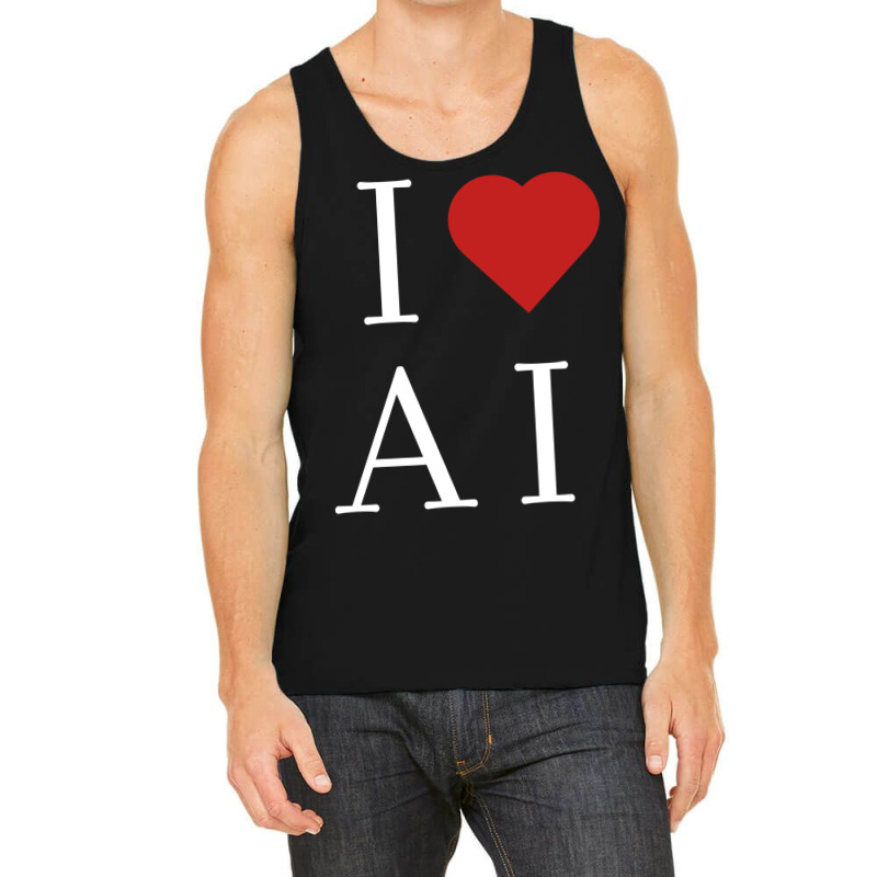 I Love Ai Tank Top | Artistshot