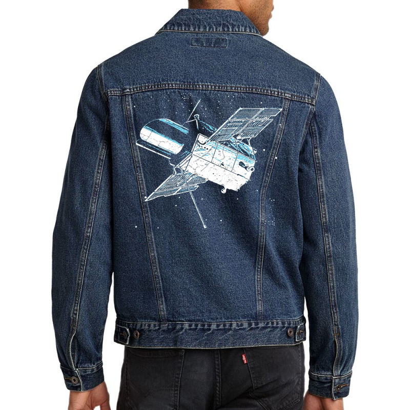 Space Telescope Nature Men Denim Jacket | Artistshot