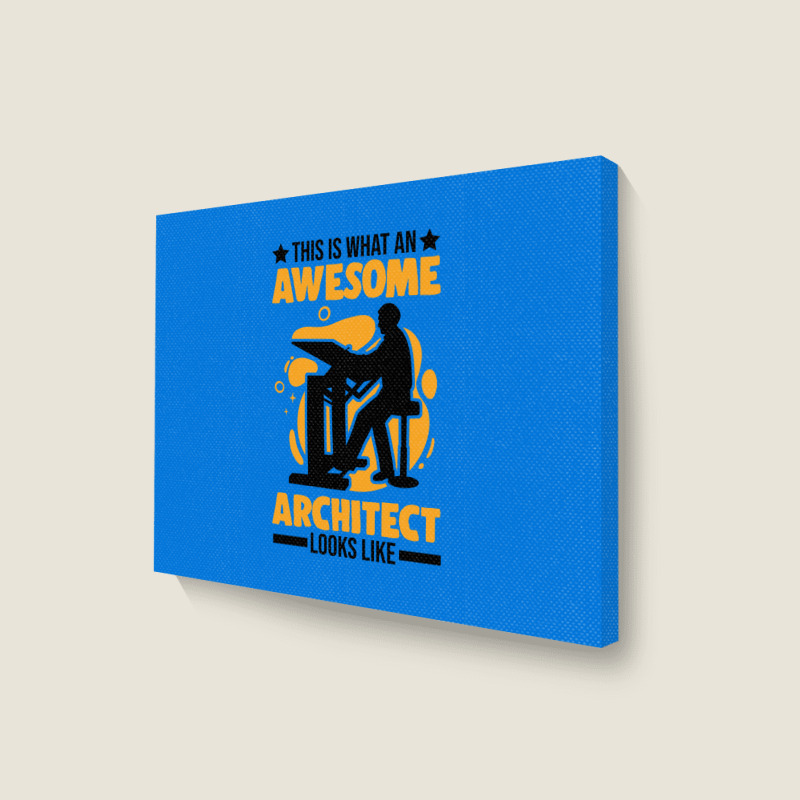 Architect Awesome Architecture Girl Landscape Canvas Print | Artistshot