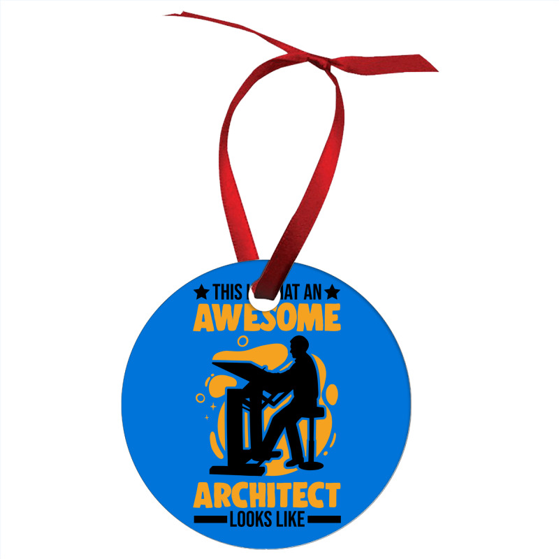 Architect Awesome Architecture Girl Ornament | Artistshot