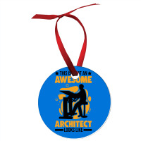 Architect Awesome Architecture Girl Ornament | Artistshot