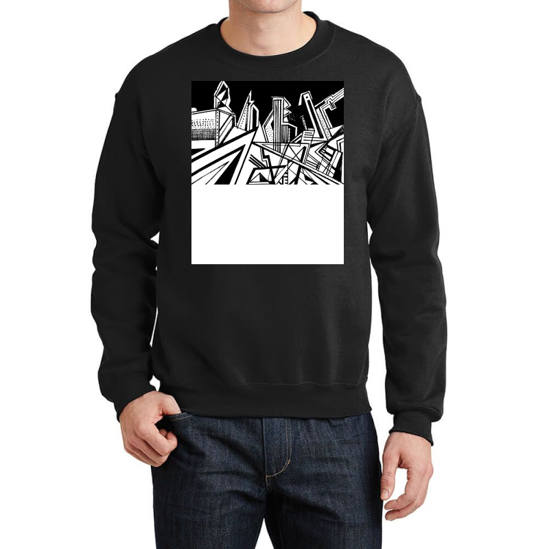 Deconstructivism Hippie Crewneck Sweatshirt | Artistshot