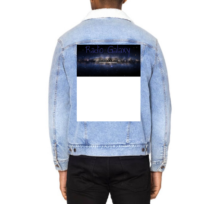 Radio Galaxy Outer Space Girl Unisex Sherpa-lined Denim Jacket | Artistshot