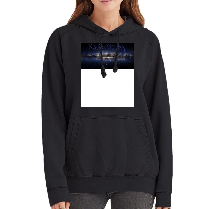 Radio Galaxy Outer Space Girl Vintage Hoodie | Artistshot